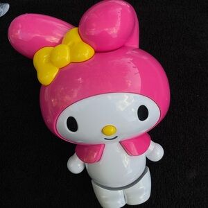 Hello Kitty Pink and White Doll with Yellow Bow